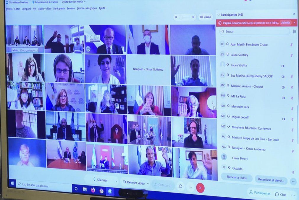 En el encuentro, se presentaron los alcances de la Ley de Educación Ambiental y se aprobó el plan del INET de Capacitación Laboral de Alcance Nacional (CLAN).