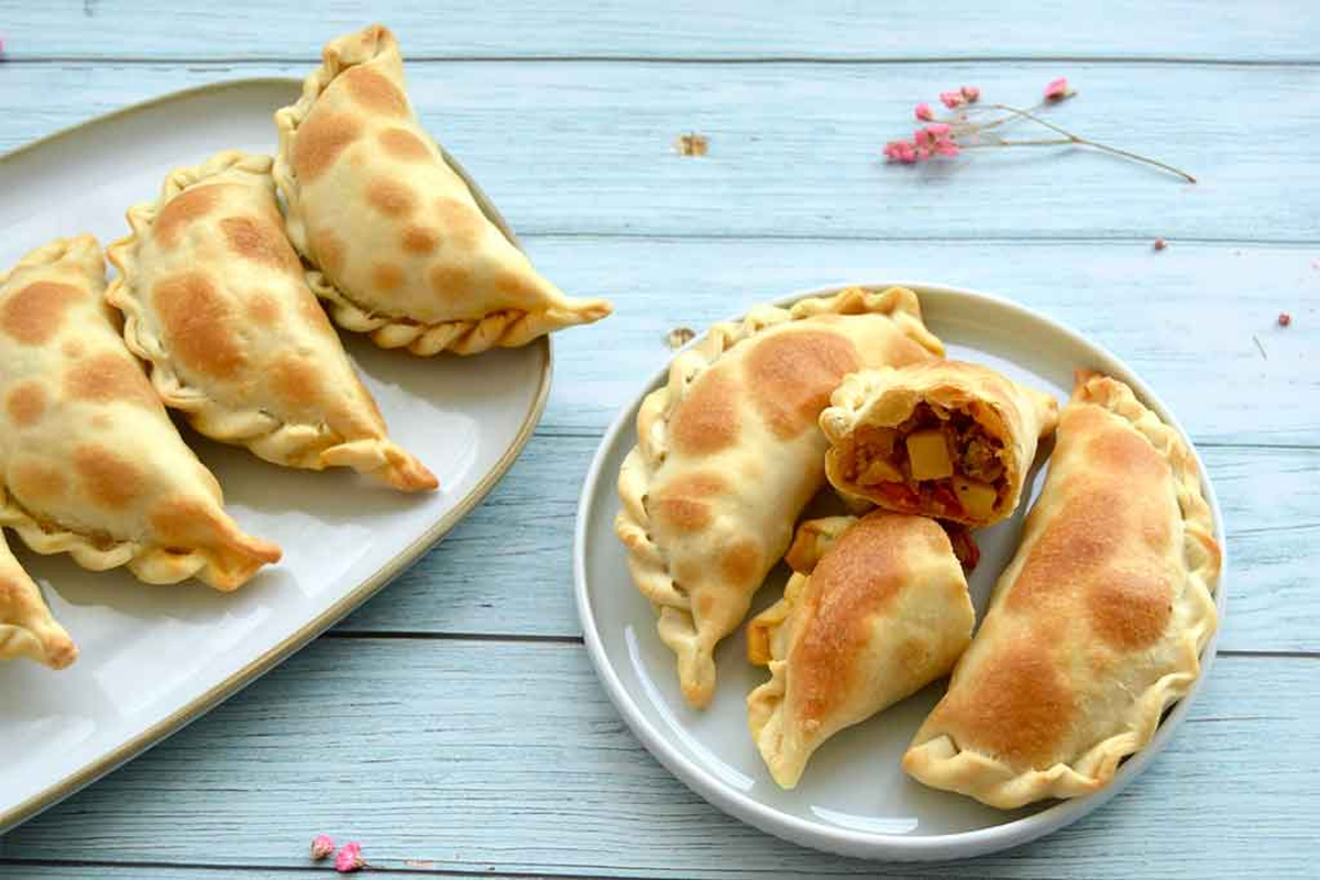 Las empanadas veganas son muy sencillas de preparar en casa. Las empanadas veganas son muy sencillas de preparar en casa.