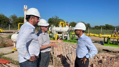 Gasoducto Metropolitano: se realizó una conexión clave y se estima que la obra finalizará en mayo
