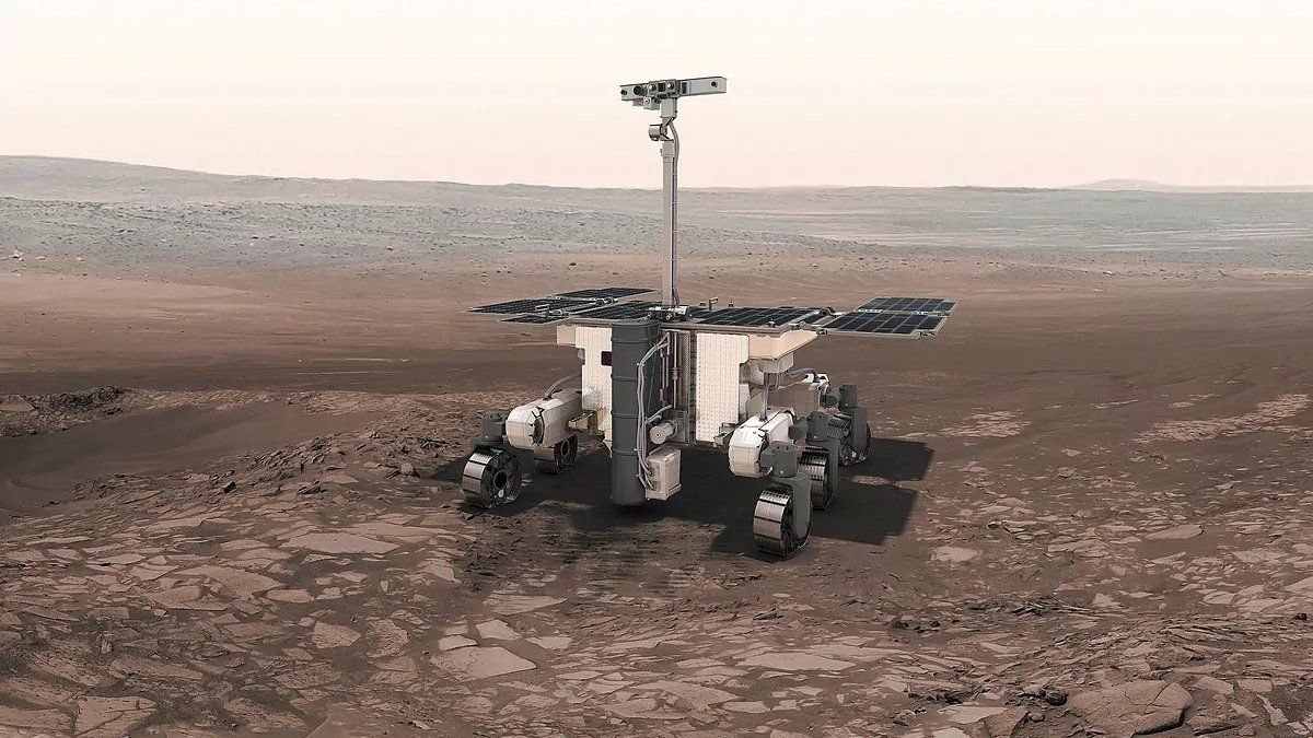 ExoMars es una misión espacial a Marte de astrobiología para la búsqueda de vida en ese planeta. Está compuesta de dos etapas diferenciadas y es un proyecto conjunto de la Agencia Espacial Europea (ESA) y Roscosmos, la agencia espacial rusa.