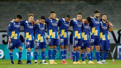El plantel de Boca pasó la noche en Belo Horizonte y regresará a la Argentina esta tarde
