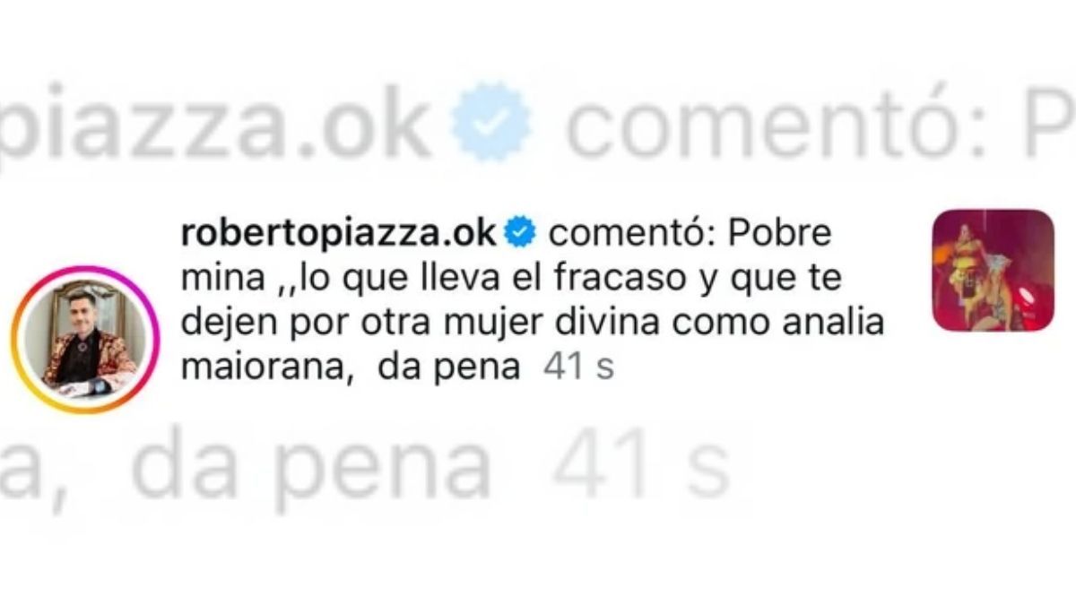 Roberto Piazza volvió a apuntar contra Nancy Pazos tras su performance en Pop Hereje. Roberto Piazza volvió a apuntar contra Nancy Pazos tras su performance en Pop Hereje.