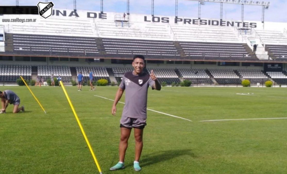 Brian Sarmiento se sumó a la pretemporada en All Boys