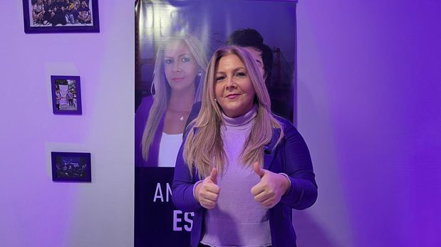 Ana Cantiani celebró ser la primera concejala de La Libertad Avanza en Santa Fe.