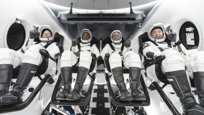 Los astronautas retornaron a la Tierra luego de permanecer más de 200 días en el espacio.&nbsp;