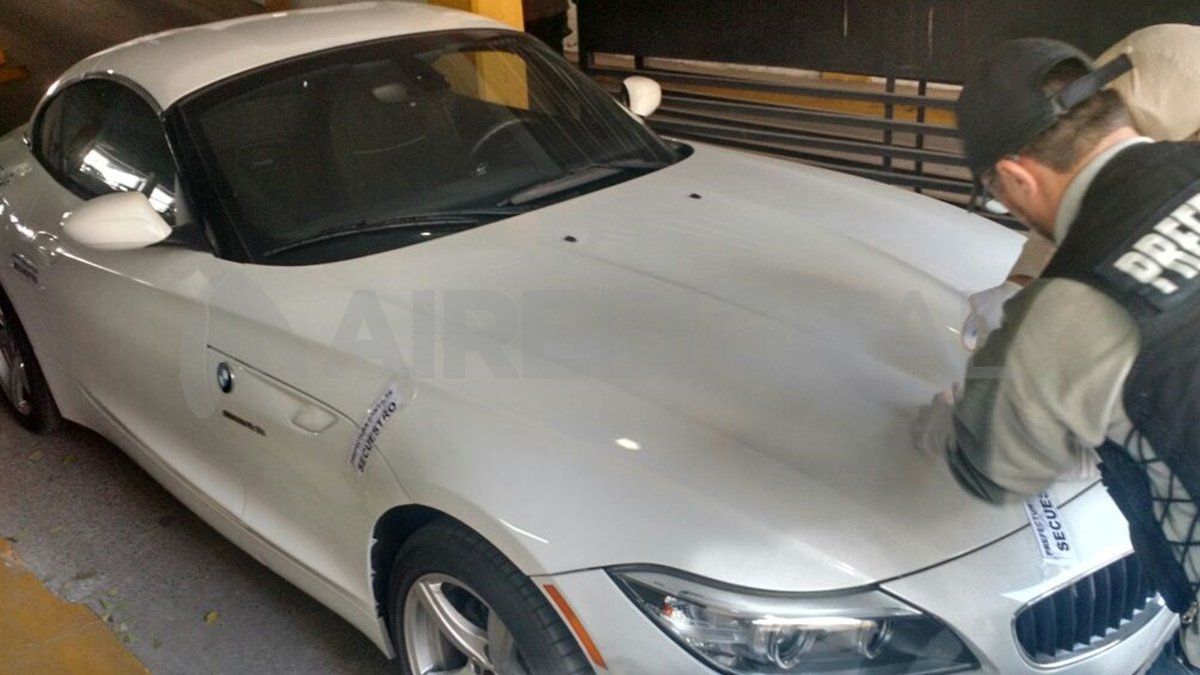 El auto fue secuestrado por la Prefectura Naval.&nbsp;
