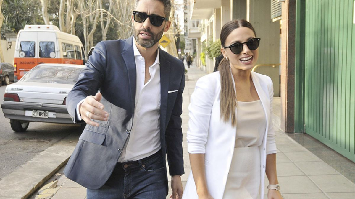 El Pollo Alvárez y Tefi Russo intentan superar la crisis.