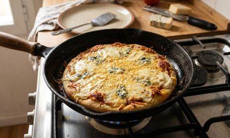 Una opción distinta de pizza. Una opción distinta de pizza.