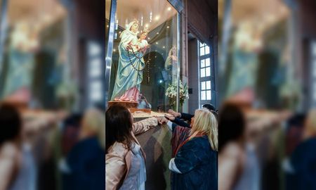 carrio, agradecida con la virgen carrio, agradecida con la virgen