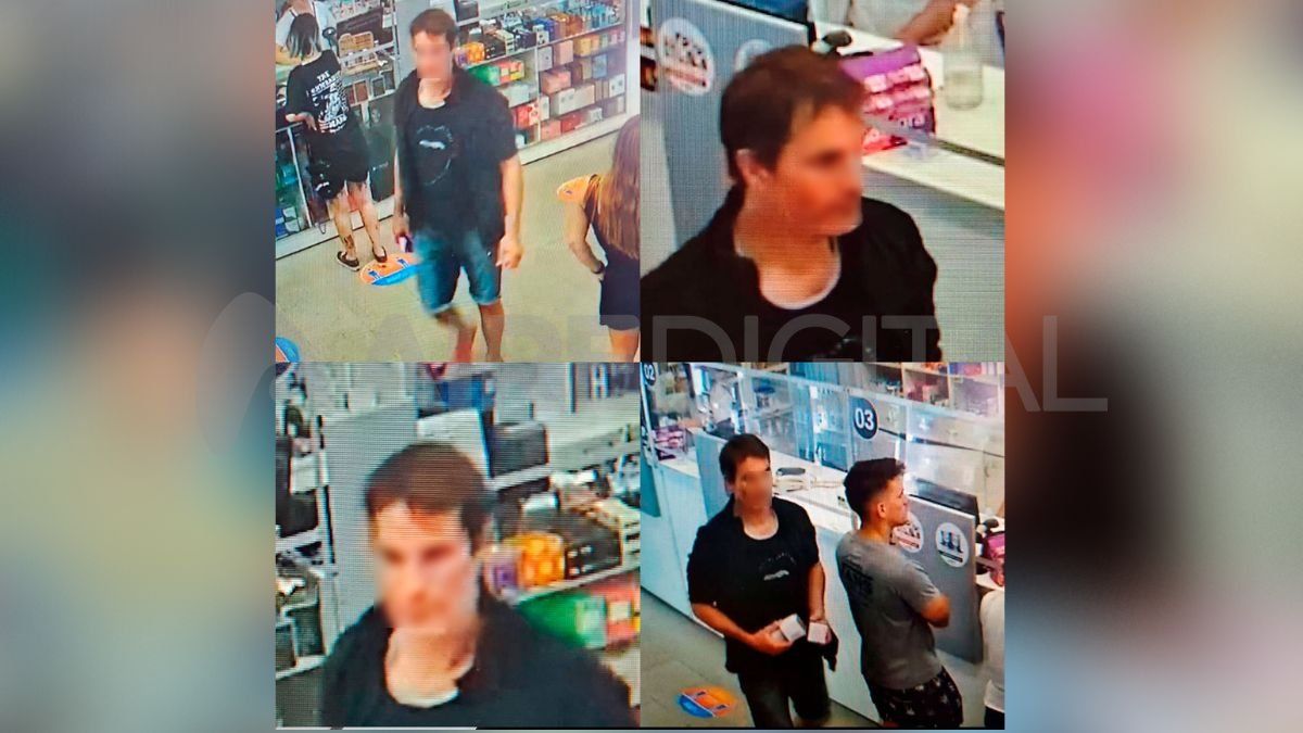 Identificaron a un ladrón que robó en una farmacia