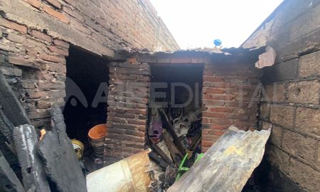 Incendio en una casa de barrio San Lorenzo. Incendio en una casa de barrio San Lorenzo.