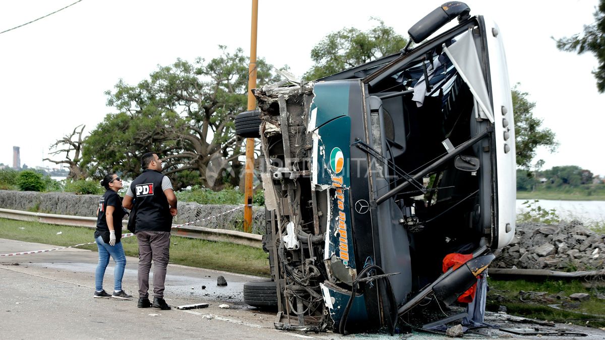Accidente en la Circunvalación