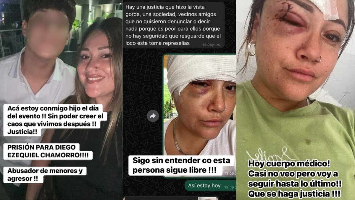 La denunciante exige justicia por el ataque sufrido y alerta sobre la peligrosidad del agresor hacia las adolescentes del barrio. &nbsp;