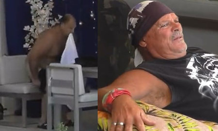 Ariel se desnudó en el patio de la casa de Gran Hermano: la fuerte reacción de Alfa Walter. Ariel se desnudó en el patio de la casa de Gran Hermano: la fuerte reacción de Alfa Walter.