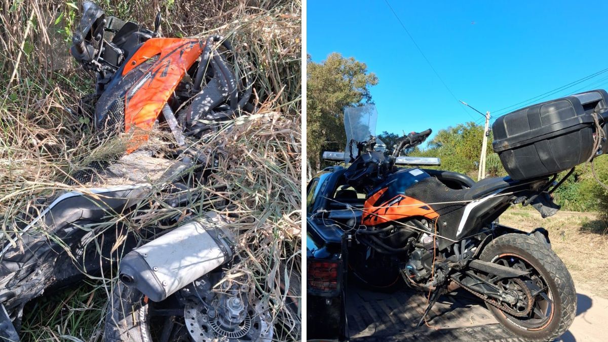 La policía halló la moto en Rincón y fue devuelta a sue dueño.