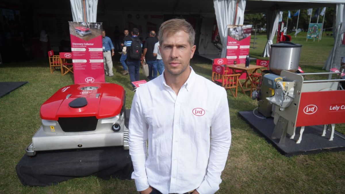 Germán Albrecht habló con AIRE Agro sobre los robots de Lely.