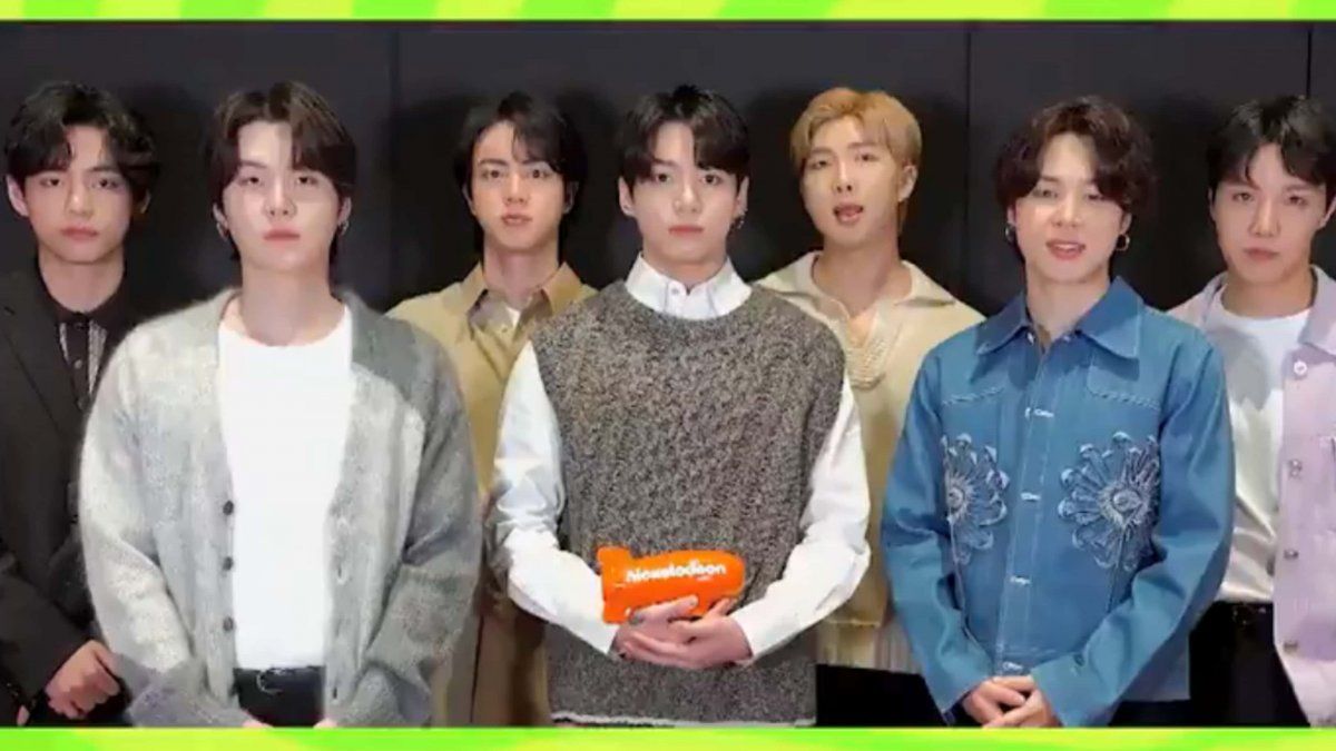 BTS gana en los Nickelodeon Kids Choice Awards 2022 y rompe su propio récord mundial