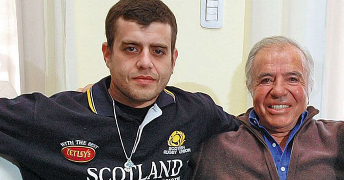 El hijo extramatrimonial de Carlos Menem tiene 38 a&ntilde;os.