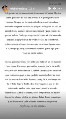 La fuerte crítica de Michelle Salas hacia "Luis Miguel, la serie".