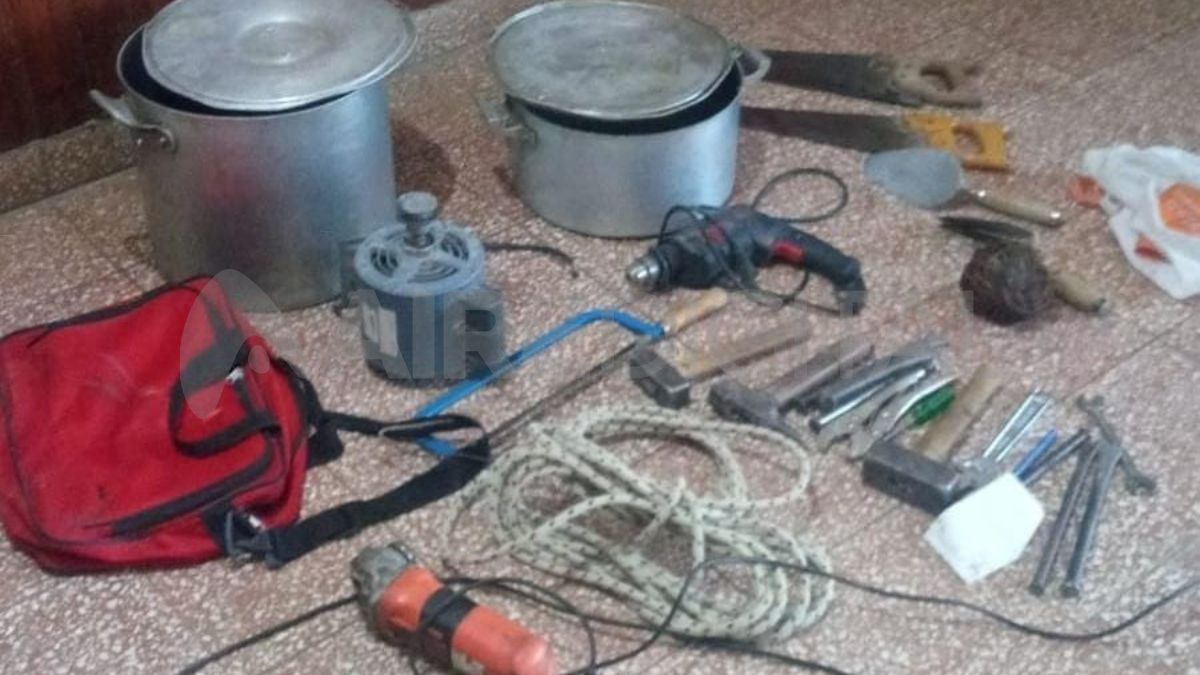 Laguna Paiva: parte del botín robado que pudo secuestrar la policía&nbsp;