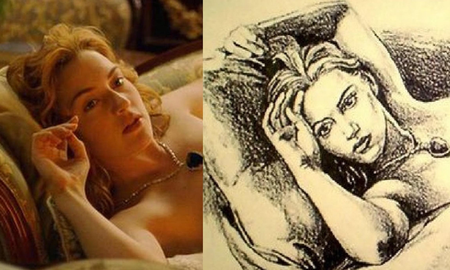 Quién es el autor del retrato de Rose en Titanic Quién es el autor del retrato de Rose en Titanic