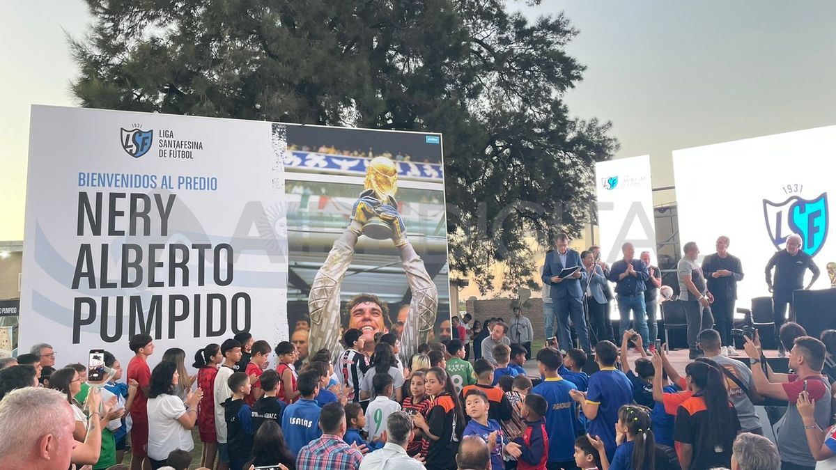 El predio de la Liga Santafesina cambió su nombre a Nery Alberto Pumpido.