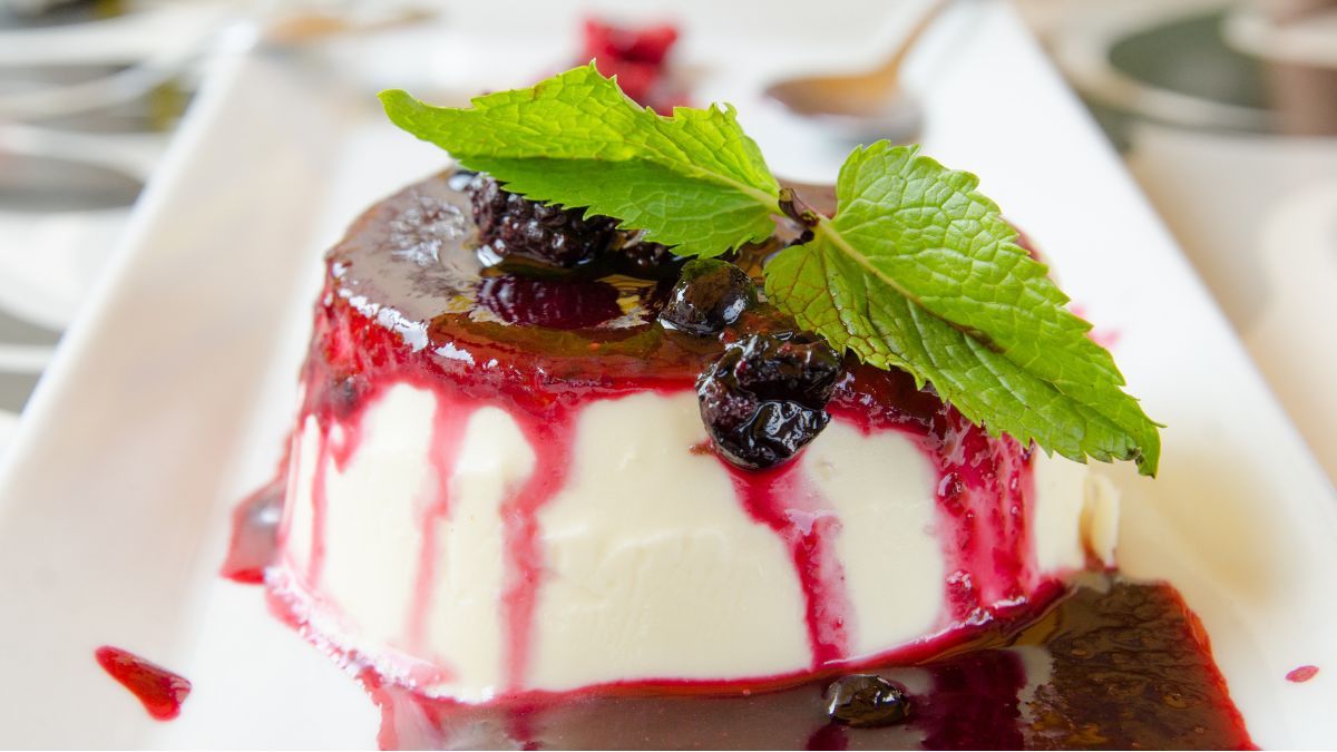 Panna cotta casera