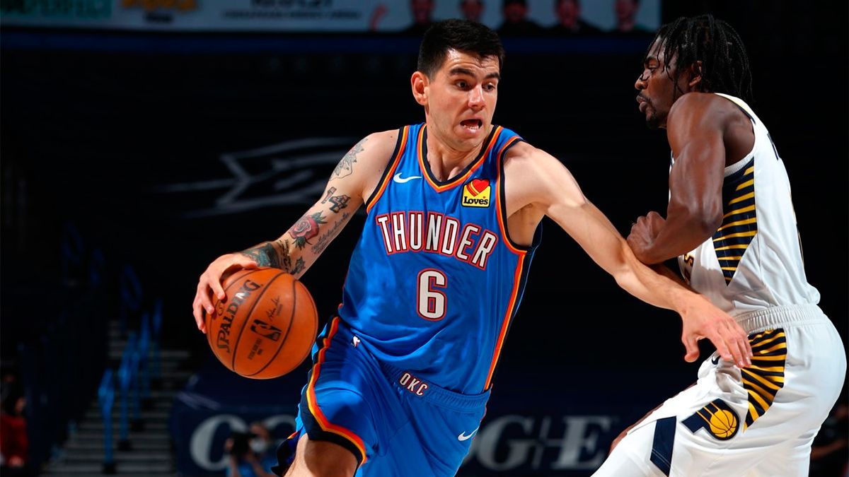 Gabriel Deck tuvo un buen segunda partido en la NBA