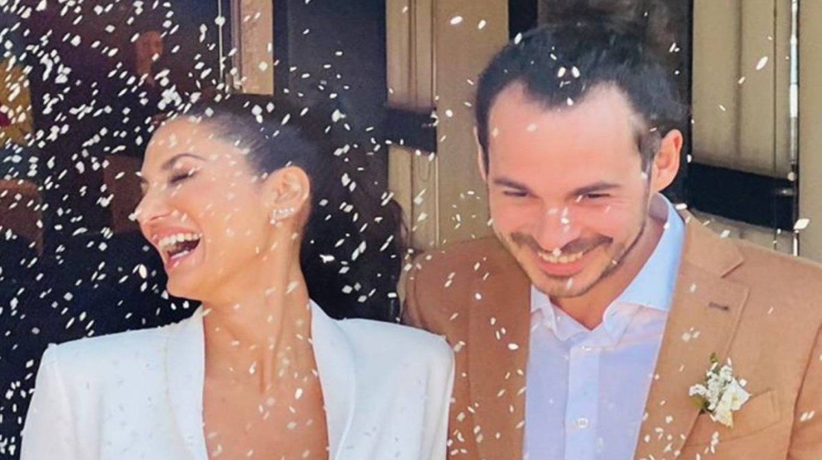 Silvina Escudero se casó con Federico