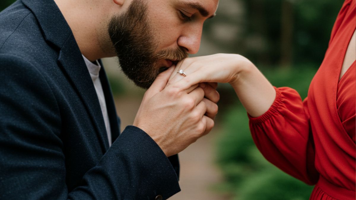 El significado de un beso en la mano depende de la cultura.