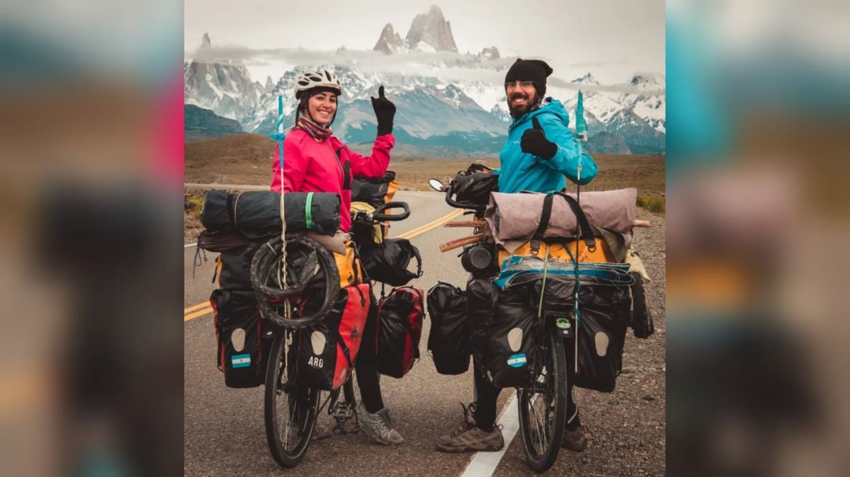 Caren Peresón y Cruz Scardellato Auer llegaron en 2016 a Alaska y en seis años bajaron hasta a Ushuaia.