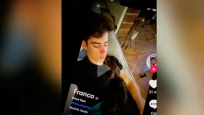 Se filtró el perfil de Franco Colapinto en la app de citas más exclusiva del mundo