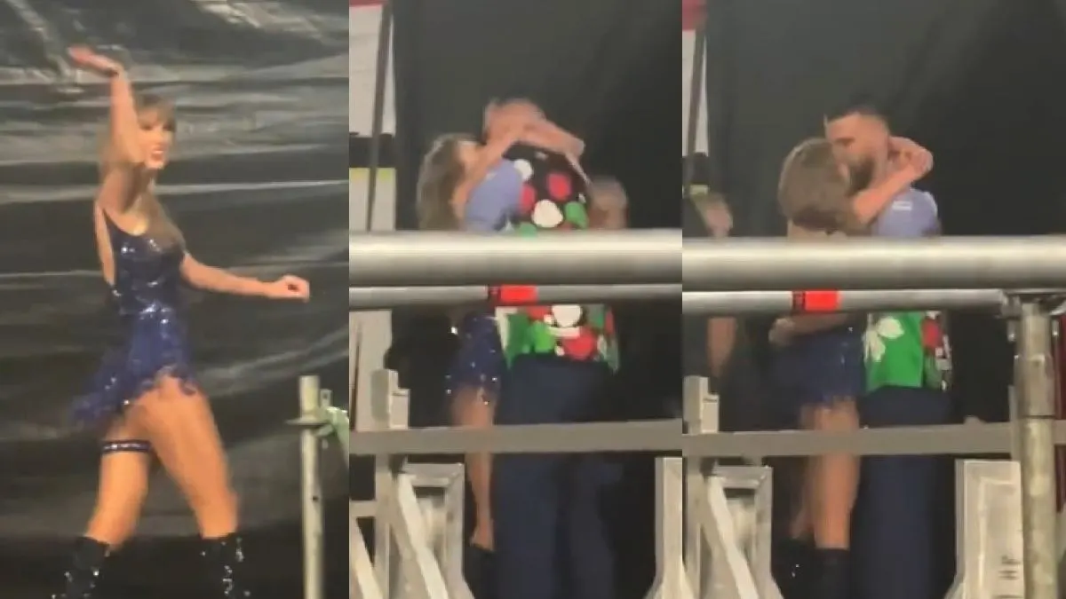 Taylor Swift y Travis Kelce, juntos luego del segundo recital de ella en Buenos Aires. Taylor Swift y Travis Kelce, juntos luego del segundo recital de ella en Buenos Aires.