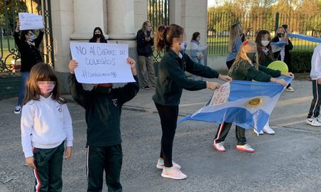 Algunas escuelas decidieron continuar con las clases presenciales, como habilitó la Cámara de Apelaciones porteña.