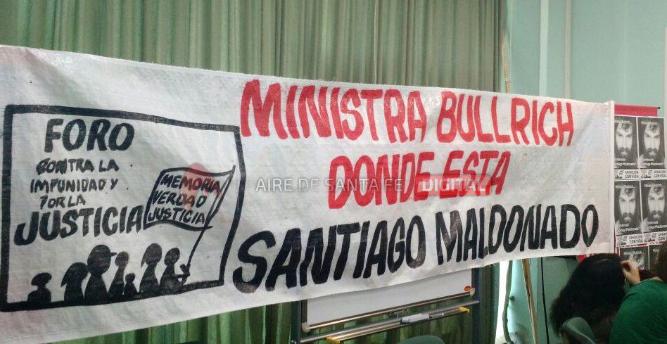 Convocatoria por la aparición con vida de Santiago Maldonado