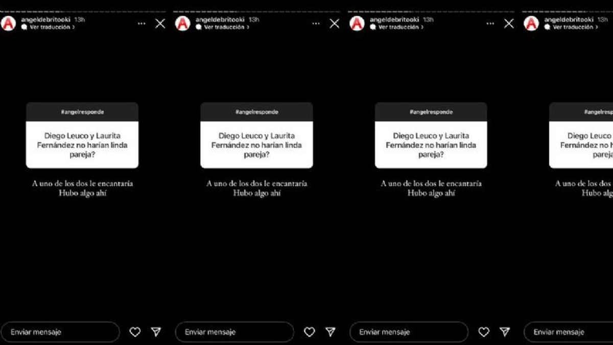 &Aacute;ngel de Brito revel&oacute; la relaci&oacute;n especial entre Laurita Fern&aacute;ndez y Diego Leuco.