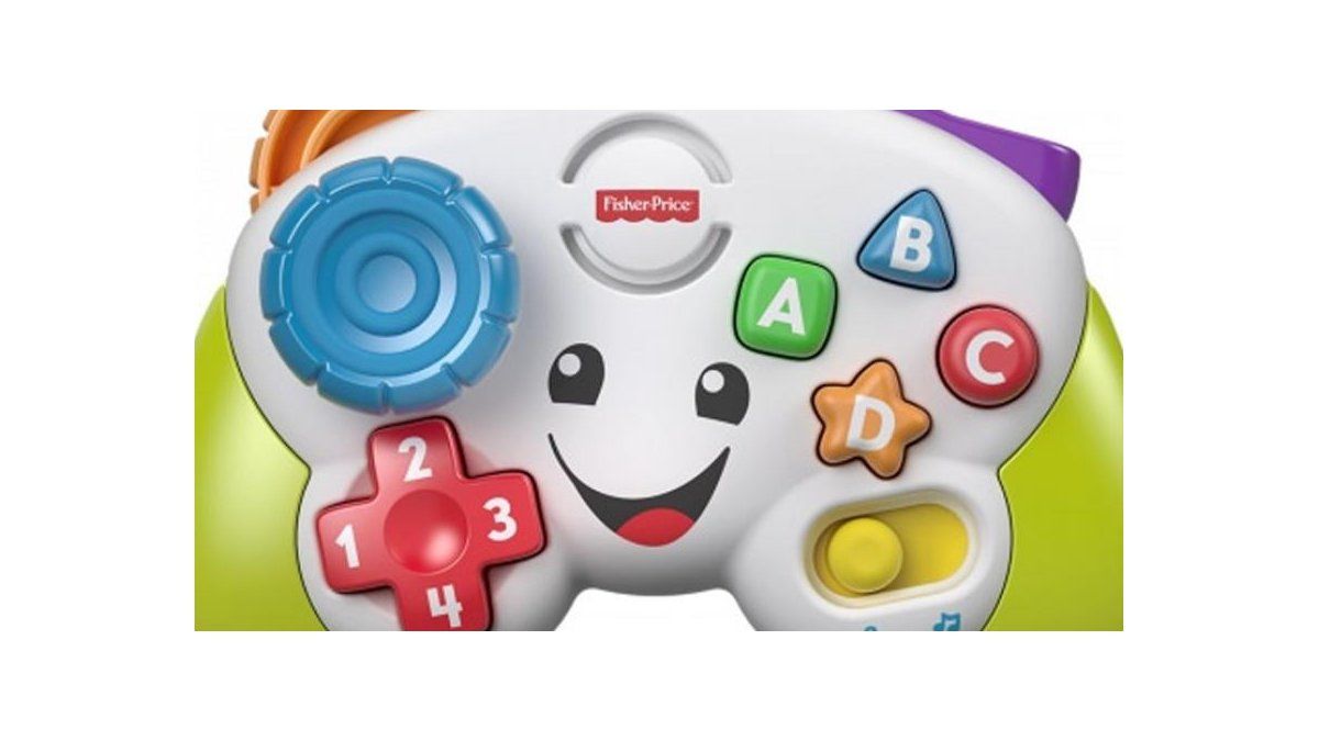 control de videojuego fisher price