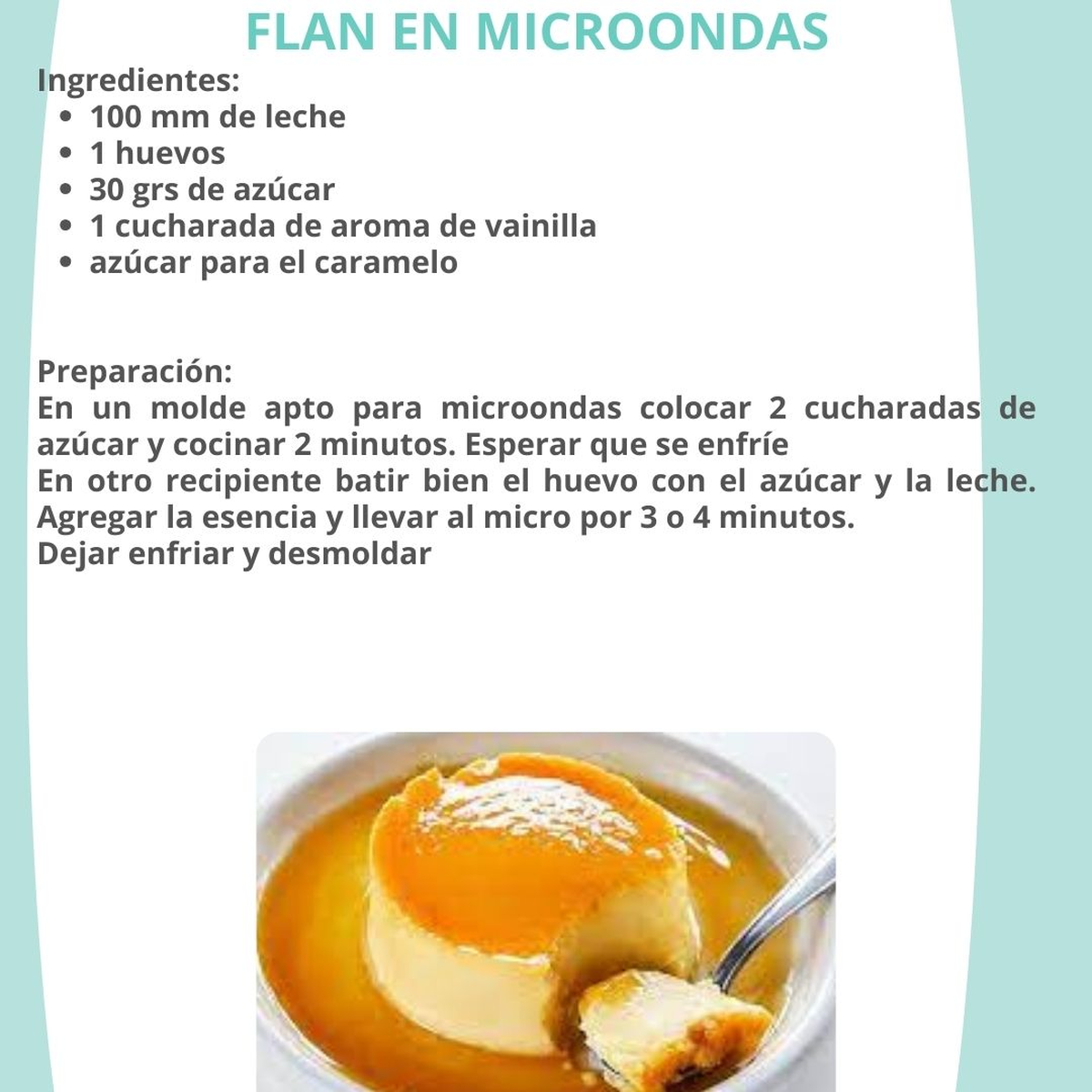 El paso a paso para hacer flan en microondas en casa. El paso a paso para hacer flan en microondas en casa.