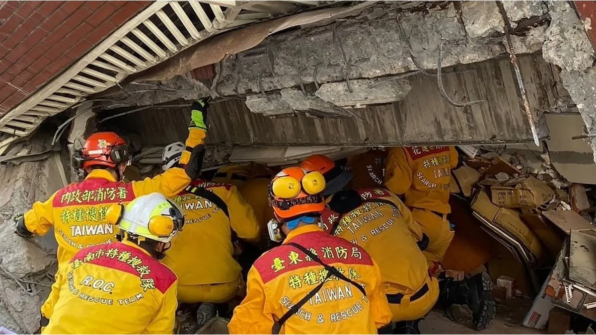 El peor terremoto en la historia de Taiwán azotó la isla. El peor terremoto en la historia de Taiwán azotó la isla.