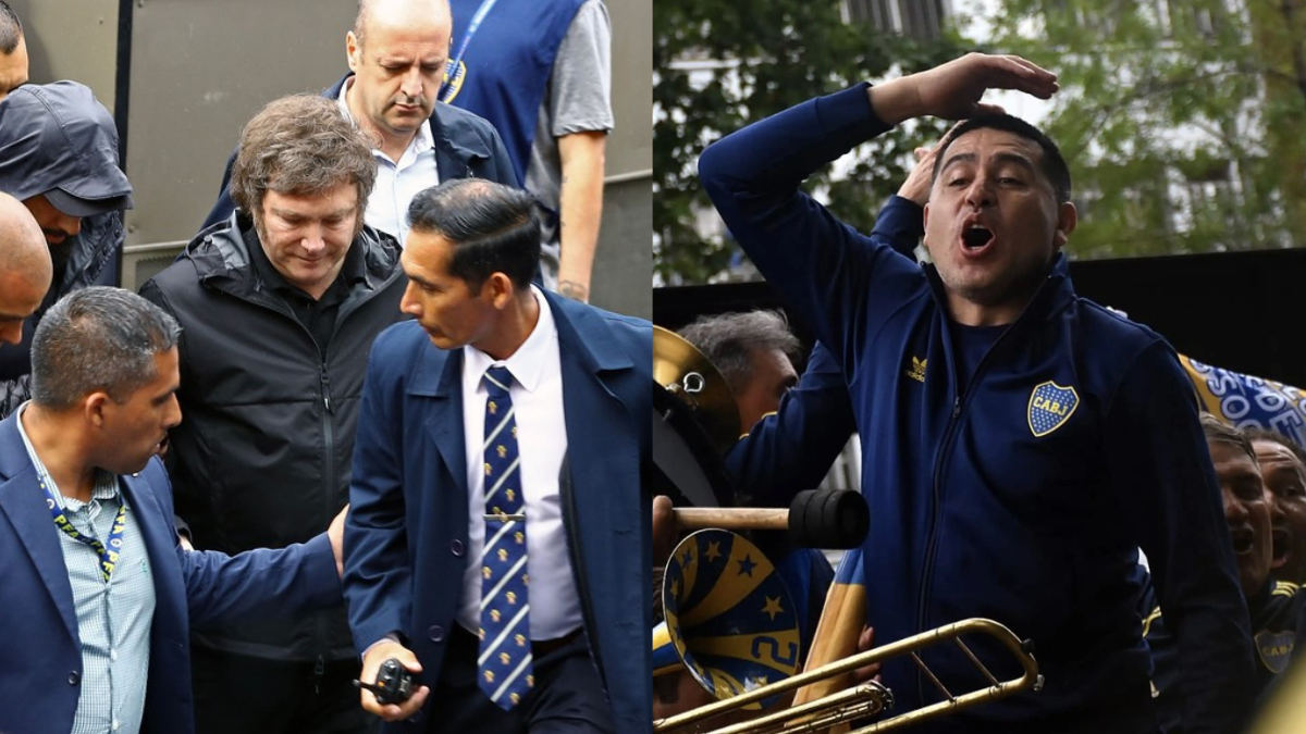 Javier Milei explotó contra Juan Román Riquelme tras las elecciones en Boca