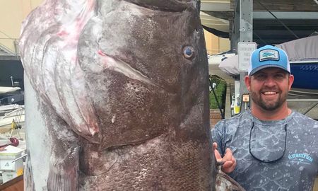 pesca insolita: saco un pez de 50 anos y casi 160 kilos que esta en peligro de extincion pesca insolita: saco un pez de 50 anos y casi 160 kilos que esta en peligro de extincion