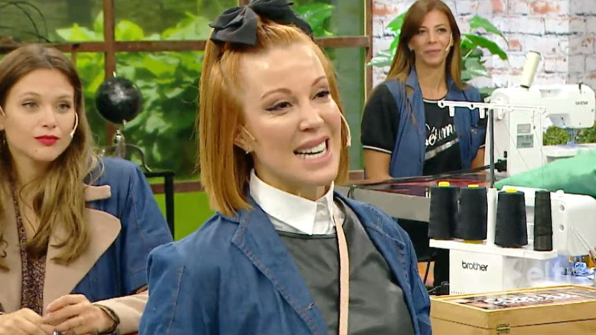 Miriam Lanzoni regresó a Corte y confección famosos tras tener Covid