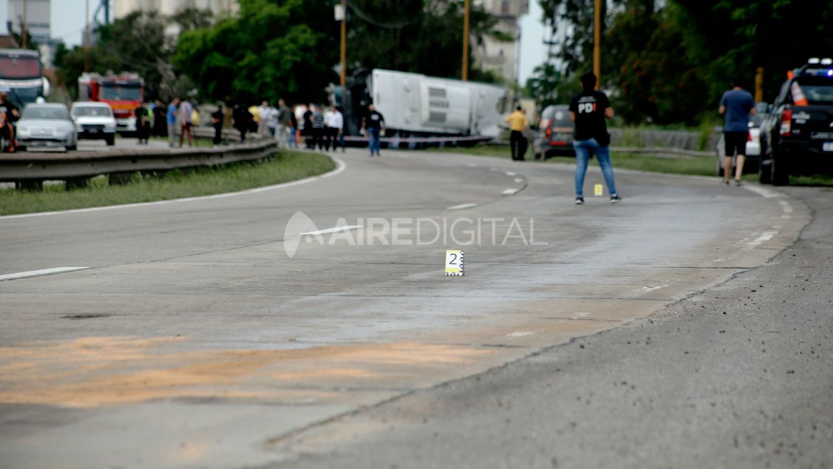 Accidente en la Circunvalación