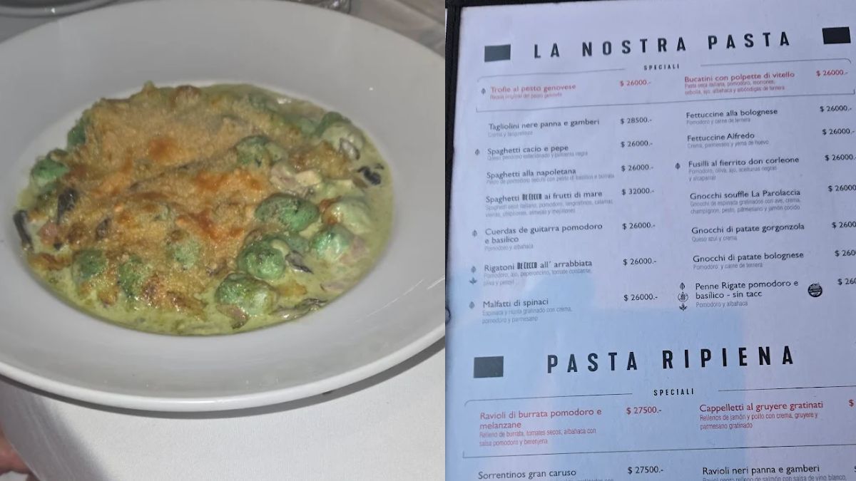 Fue a La Parolaccia y pidió unos Gnocchi souffle: cuánto le salieron