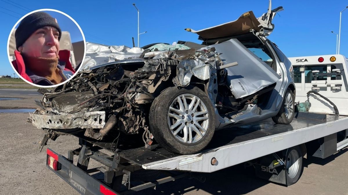 Accidente en Autovía 19: habló el sereno del camión