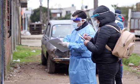 Testeos en la provincia de Buenos Aires. Testeos en la provincia de Buenos Aires.