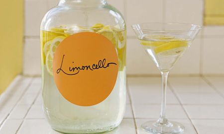 Limoncello para disfrutar en el invierno. Limoncello para disfrutar en el invierno.