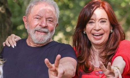 Lula Da Silva junto a Cristina Kirchner en una imagen de archivo. El presidente de Brasil fue autorizado a visitarla durante su prisión domiciliaria. Lula Da Silva junto a Cristina Kirchner en una imagen de archivo. El presidente de Brasil fue autorizado a visitarla durante su prisión domiciliaria.