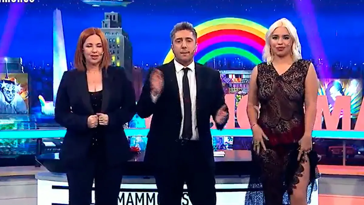 Andrea del Boca y su hija, Ana, visitaron Los Mammones.