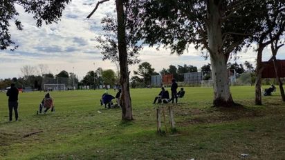 Con una tenaza quiso robar el alambrado en el campo de deportes del Colegio Inmaculada y terminó preso